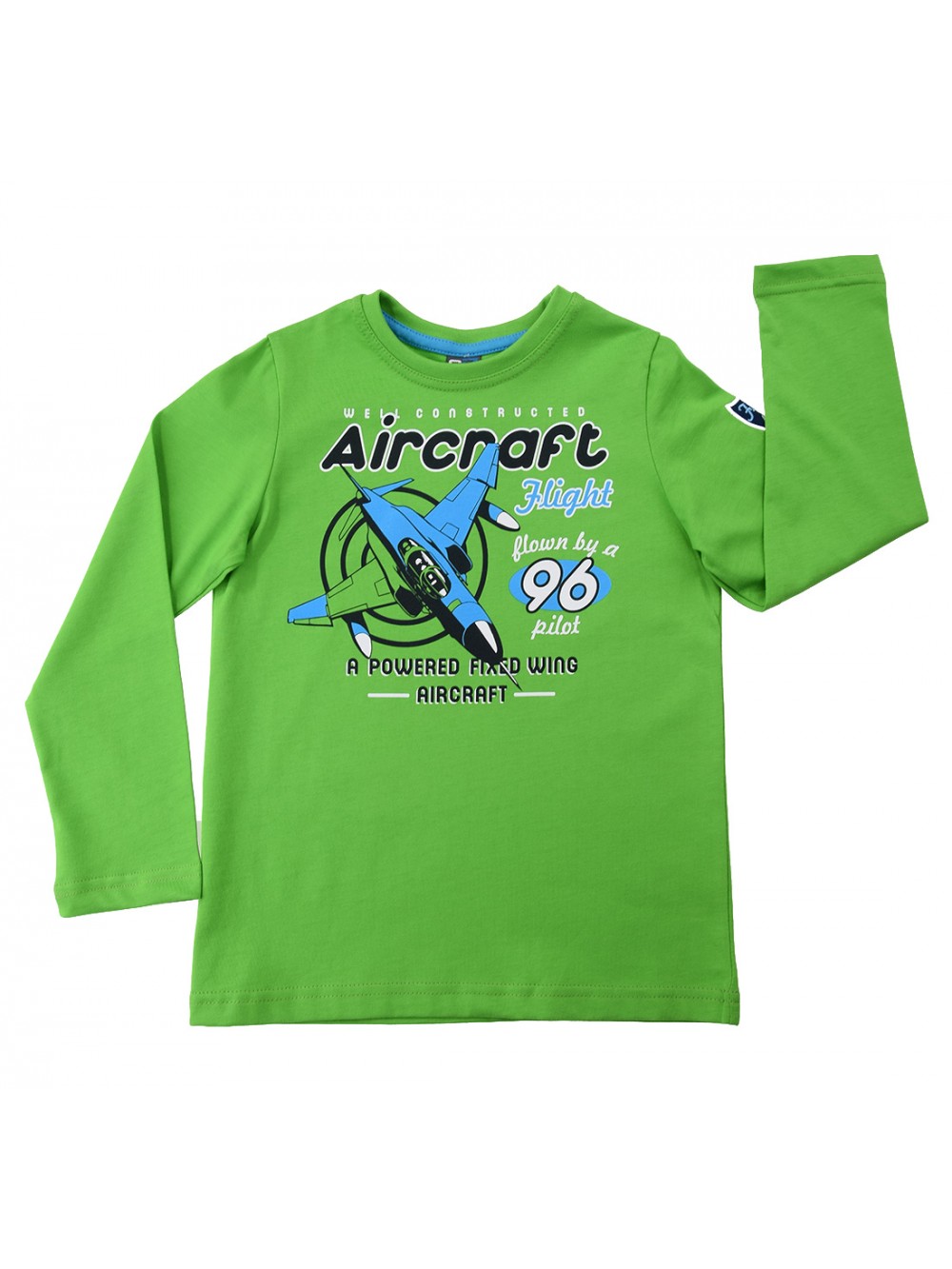 Блуза с дълъг ръкав "Air force" (2-7 г.)